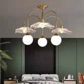 Blad Oktopus Guld Modern Taklampa